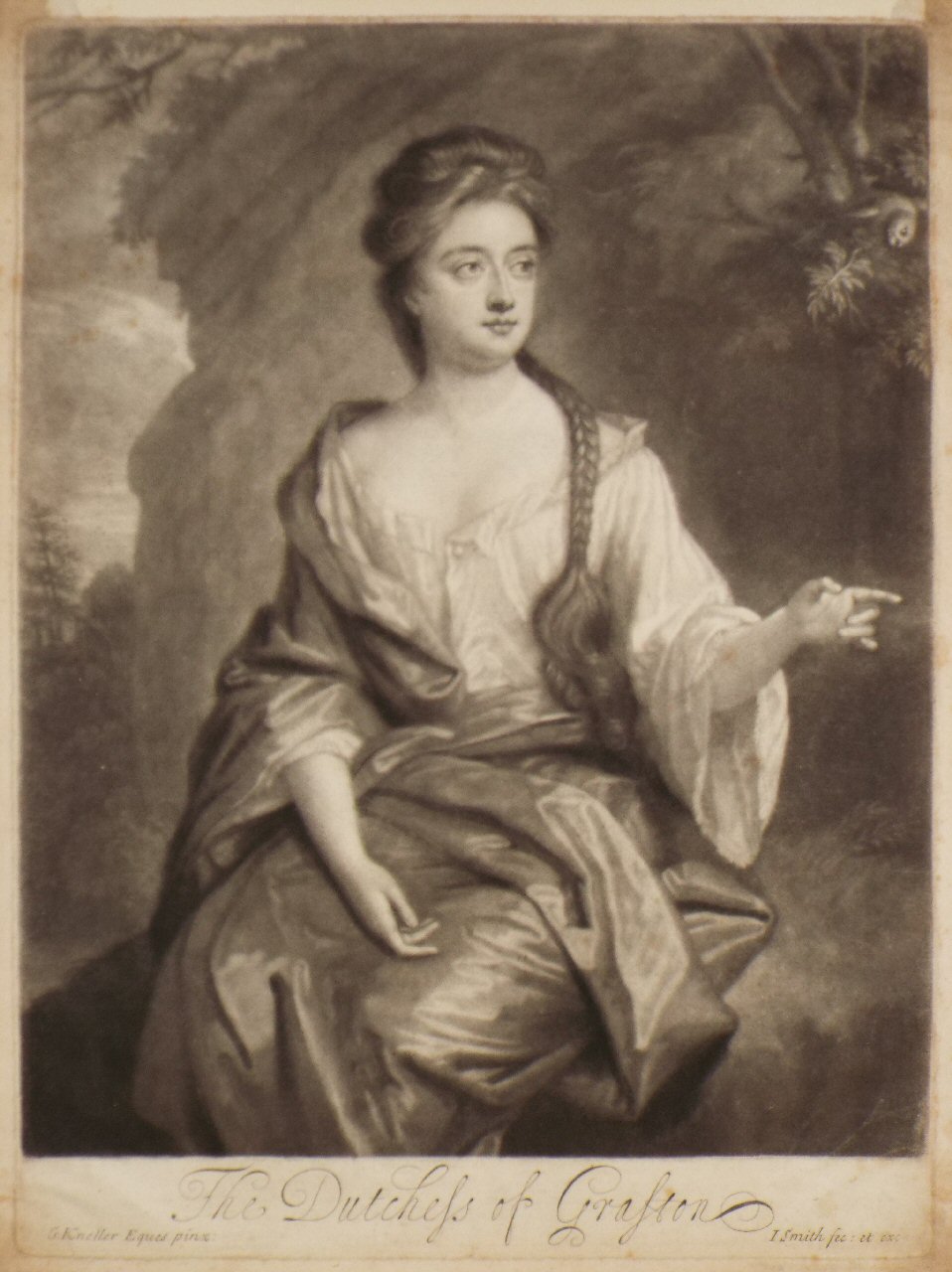 Mezzotint - The Duchess of Grafton - Smith